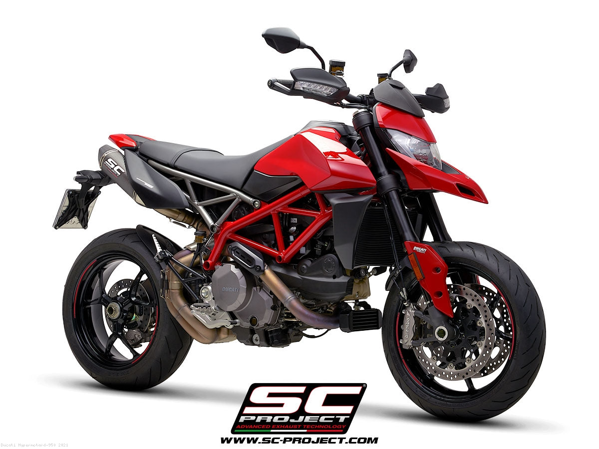 パーツ SC-PROJECT HYPERMOTARD CR-T Exhaust Ducati / Hypermotard 939 / 2018 (D10-L38C)