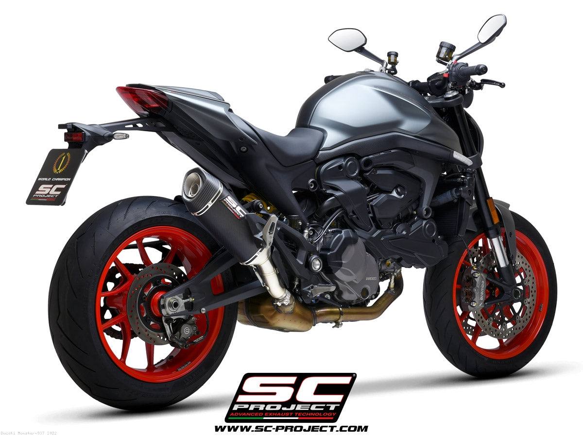 Ducati monster shorty exhaust best sale