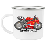 Vince Supra X CG Superbike 2002 Enamel mug