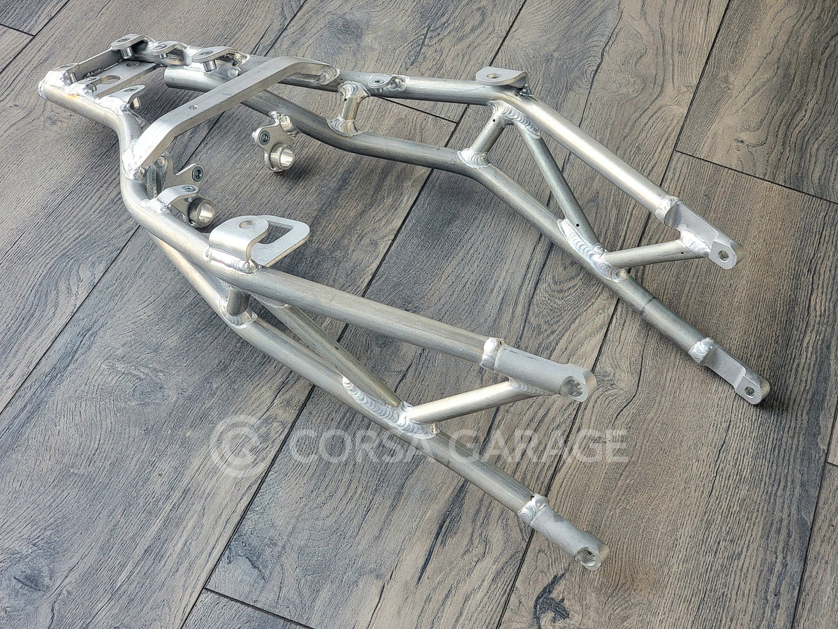 Lightweight Aluminum Subframe for Ducati Hypermotard 796 and 1100 