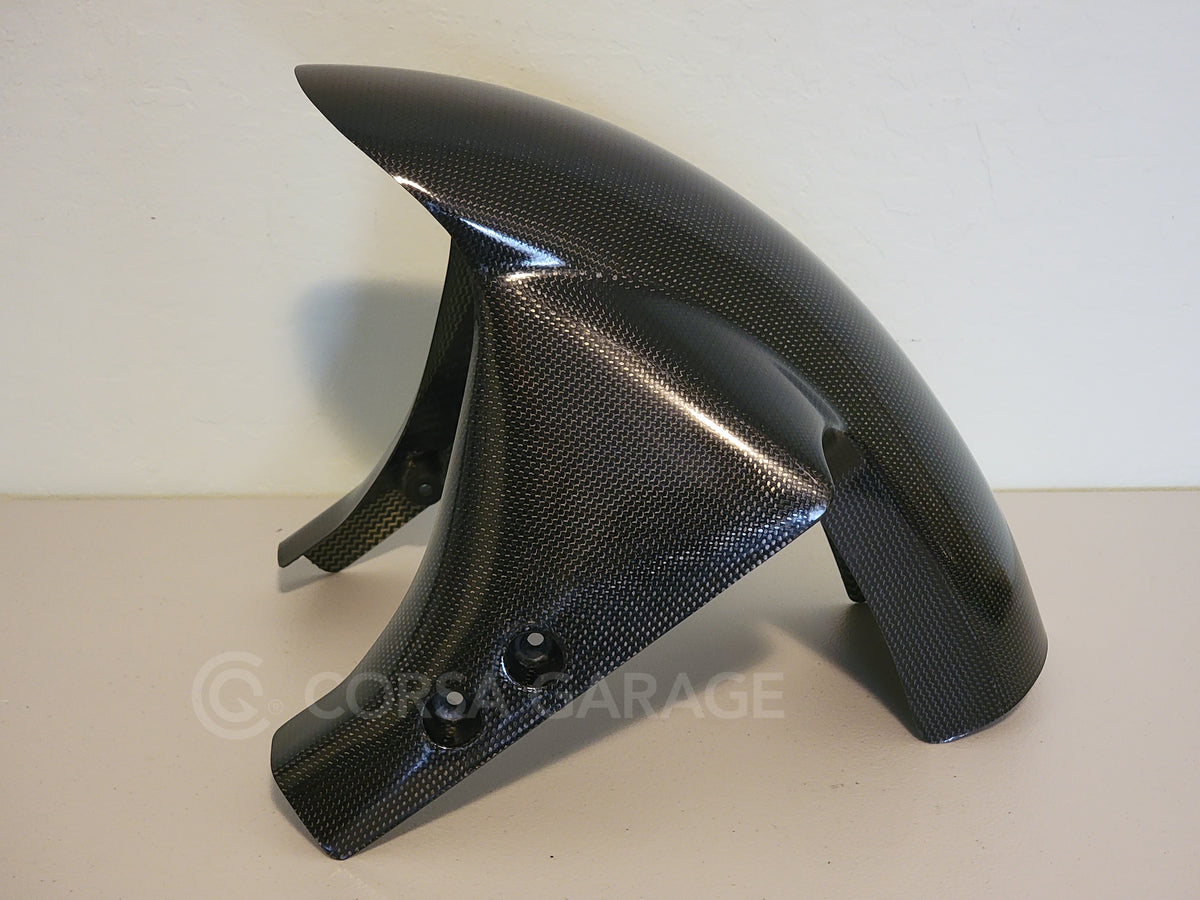 Ducati 748-998 Carbon Fiber Front Fender for racing forks – Corsa