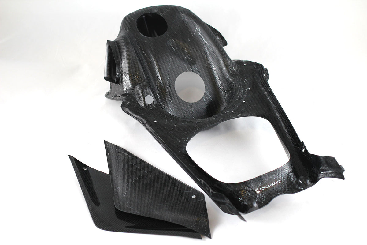 Ducati 748 916 996 3 piece Air Box for Large Air Tubes – Corsa Garage