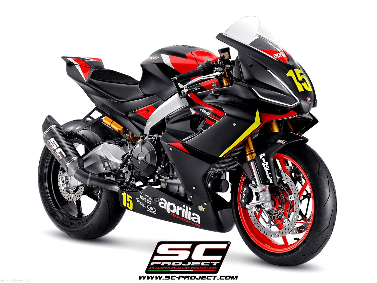 Aprilia rs 660 sc project exhaust cheap