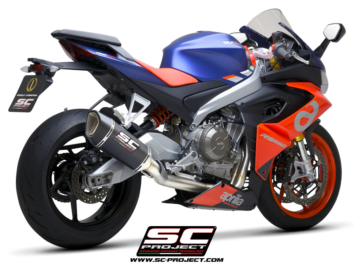 SC1-R Exhaust by SC-Project Aprilia RS 660 / Tuono 660 / 2020 to