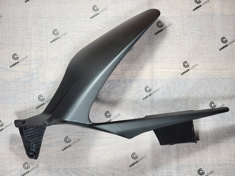 100% Carbon Rear Hugger Mudguard Ducati 848 1098 1198 Plain Gloss 100% Carbon Rear Hugger Mudguard Ducati 848 1098 1198 Plain Gloss