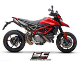 SC1-M Exhaust by SC-Project for Ducati Hypermotard 950 SP 2019 to 2023