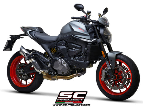 S1 Exhaust by SC-Project for Ducati monster 937+ 2021 to 2023