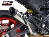 S1 Exhaust by SC-Project for Ducati monster 937+ 2021 to 2023