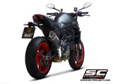 SC1-S Exhaust by SC-Project for Ducati monster 937+ 2021 to 2023