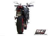 SC1-S Exhaust by SC-Project for Ducati monster 937+ 2021 to 2023