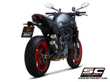 CR-T Exhaust by SC-Project for Ducati monster 937+ and 950+ 2021 to 2023