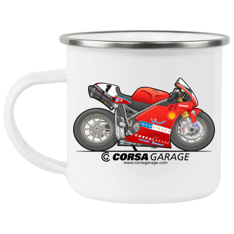 Vince Supra X CG Superbike 2002 Enamel mug