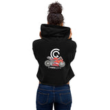 Vince Supra x CG Superbike 2002 Women's Cropped Hoodie