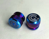 CG Metal Works Titanium Valve Stem Cap