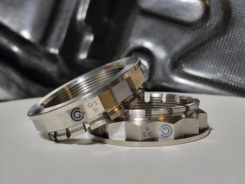 Titanium Rear Axle Nut for Ducati