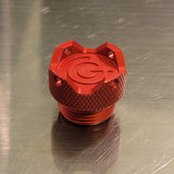 CG Metal Works Crowned Oil Cap for Ducati