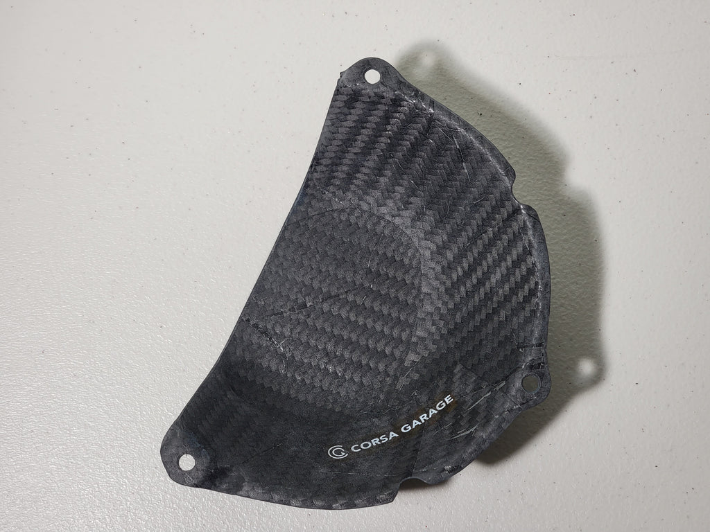 Ducati Carbon Fiber Clutch Cover Corsa Garage