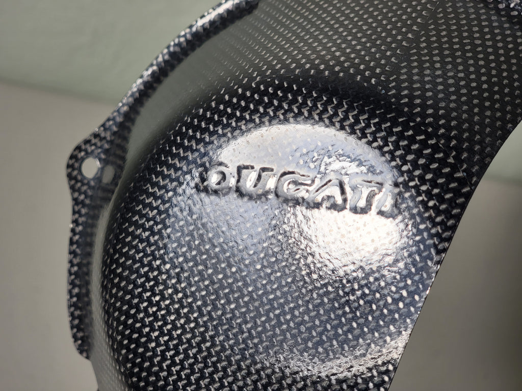 Ducati Carbon Fiber Clutch Cover Corsa Garage