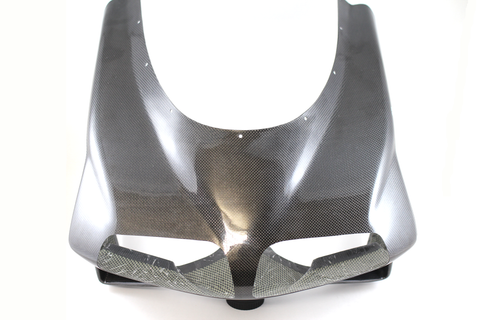 Carbon kevlar front nose fairing with large air intakes for Ducati 748, 916, 996, 998