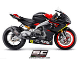 SC1-R Exhaust by SC-Project Aprilia RS 660 / Tuono 660 / 2020 to 2023 Titanium Headers