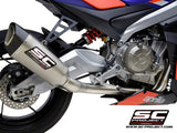 SC1-R Exhaust by SC-Project Aprilia RS 660 / Tuono 660 / 2020 to 2023 Titanium Headers