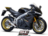 CR-T Exhaust by SC-Project for Aprilia RSV4 1100 and Tuono V4 1100 2021-2023
