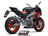 SC1-R Exhaust by SC-Project Aprilia RS 660 / Tuono 660 / 2020 to 2023 Titanium Headers