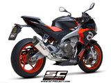 SC1-R Exhaust by SC-Project Aprilia RS 660 / Tuono 660 / 2020 to 2023 Titanium Headers