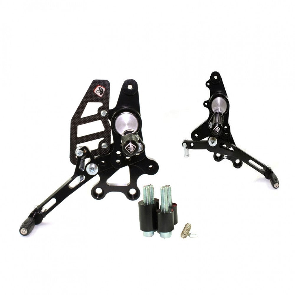 Ducabike Rear Sets with folding peg for 2007-2012 Ducati