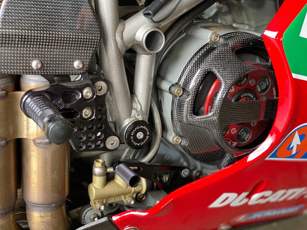 Ducati Carbon Dry Clutch Cover DP Type Corsa Garage