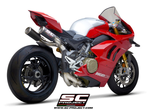 WSBK CR-T Exhaust by SC-Project for Ducati Panigale V4 S 2018-2021