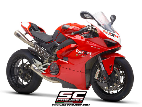 SC PROJECT S1 スリップオン DUCATI PANIGALE S1 Exhaust Ducati / Panigale V4 S / 2021 (D26-LT41T)