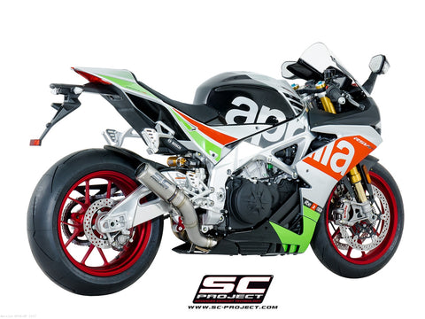 CR-T Exhaust by SC-Project for Aprilia RSV4 RF and Tuono V4 1100 2017-2019